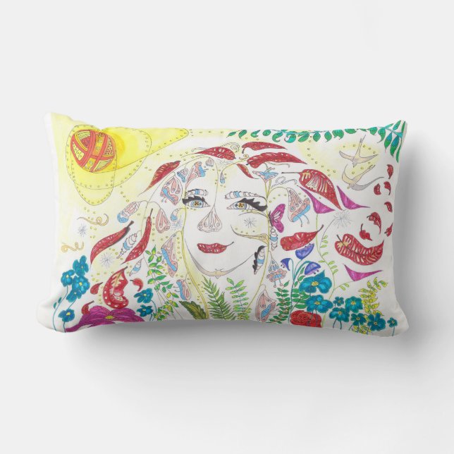 Almofada Lombar Medilludesign - expansão da consciência (Frente)