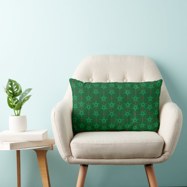 Almofada Lombar Médio Mod Garland Green Lumbar Travesseiro (Cadeira)