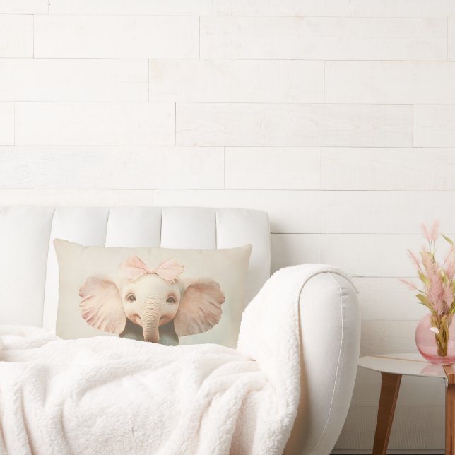 Almofada Lombar Melancholy Elephant - L’Éléphant Mélancolique (Sofá)