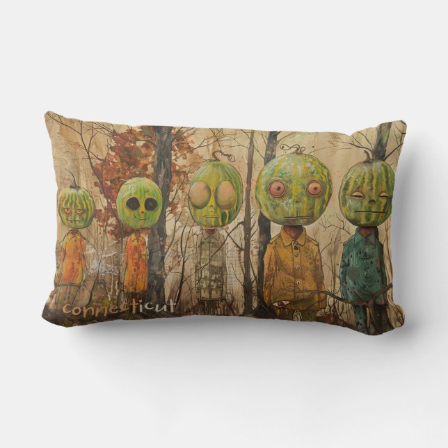 Almofada Lombar Melon Head Travesseiro decorativo V (Verso)