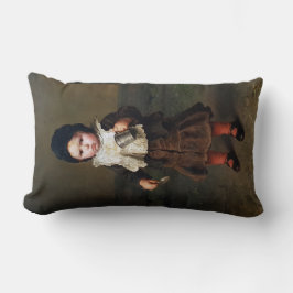 Almofada Lombar Menina Vazia de Taça (Ludwig Knaus)