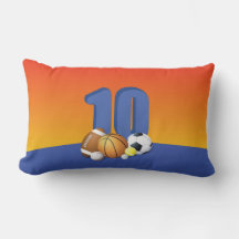 Menino 10º Aniversário do Esporte Balls