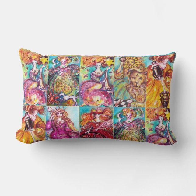 ALMOFADA LOMBAR METAS DAS SOMBRAS PERDIDAS /STAR,LUA,SOL,EMPRESA (Frente)