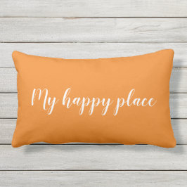 Almofada Lombar Meu feliz travesseiro lombar