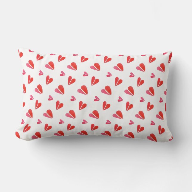 ALMOFADA LOMBAR MINI HEARTS (Frente)