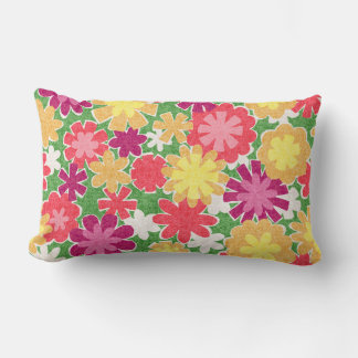 Almofada Lombar Mistura Floral
