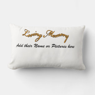 Almofada Lombar Modelo de Camiseta Básica Loving Memorie_Basic - P