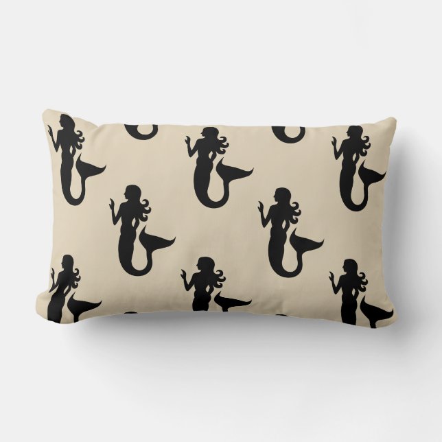 Almofada Lombar modelo temático MERMAID náutico divertido | (Frente)