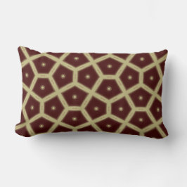 Almofada Lombar Modern dark red throw pillow