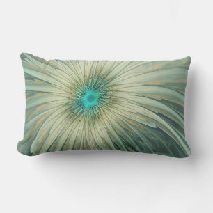 Almofada Lombar Moderna Abstrato Fantasy Flor Arte Fractal