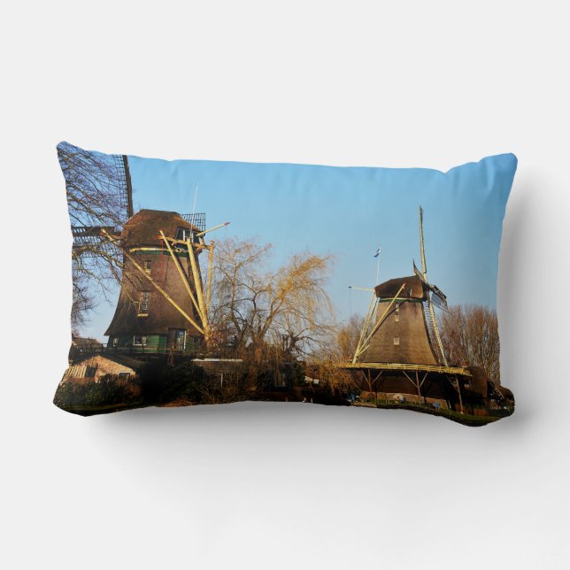 Almofada Lombar Molens in Nederlands landschap. (Verso)