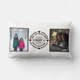 Almofada Lombar Mom You Were Right Two Photo Modern Keepsake
