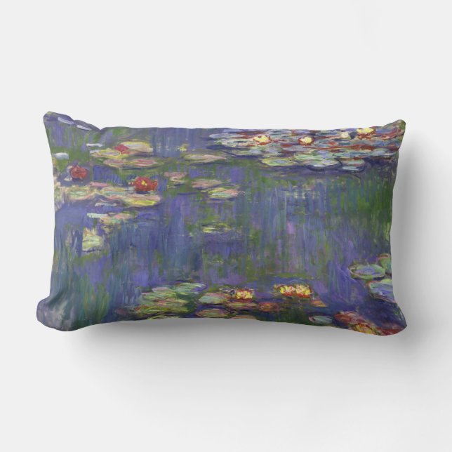 Almofada Lombar Monet Water Lily - Pintura de plataforma (Frente)