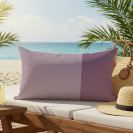 Almofada Lombar Monocromático - Bloqueio de Cores - Púrpura do Ext
