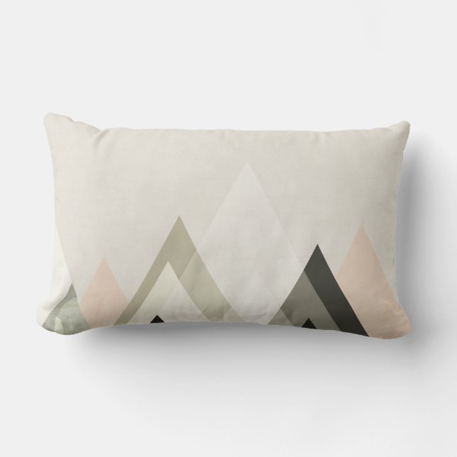 Almofada Lombar Montanhas além das montanhas III (Frente)