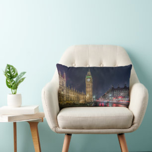 Almofada Lombar Monumentos Big Ben à Noite