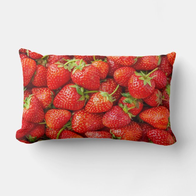 Almofada Lombar Morangos (Frente)