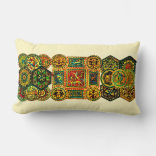 Almofada Lombar Motifs do Renascimento Italiano impressão