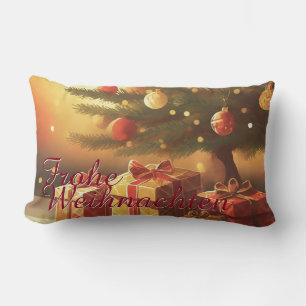 Almofada Lombar Motivo, mit Geschenken unterm Weihnachtsbaum 37016