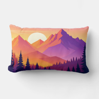 Almofada Lombar Mountain Adventure Pillow - Hiking Outdoor Nature 