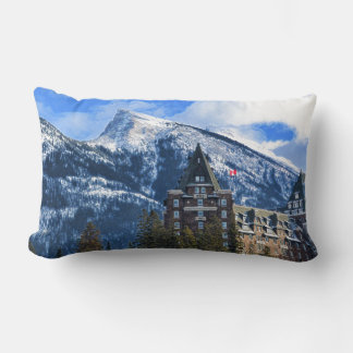 Almofada Lombar Mt Rundle e Familiar Hotel, Banff, Alta, Canadá