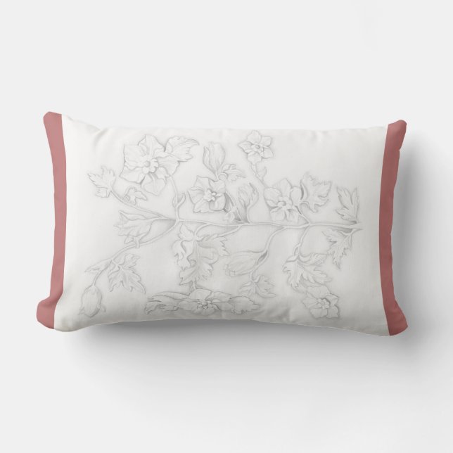 Almofada Lombar Mughal Design on a Lumbar Pillow (Frente)