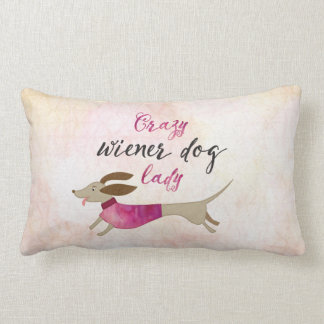 Almofada Lombar Mulher-Cachorro-Louca