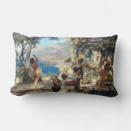 Almofada Lombar Mulher Dançando Entre Daggers