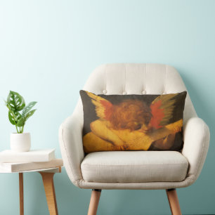 Almofada Lombar Músico Anjo Tocando Alaúde por Rosso Fiorentino