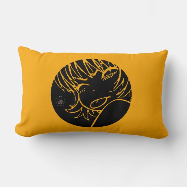 Almofada Lombar muuhh - waifu bonito do anime - >_< sakura do (Frente)