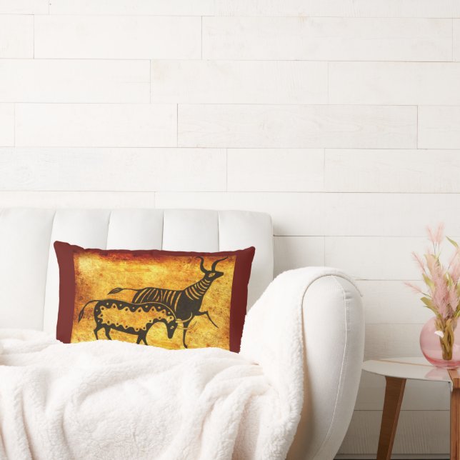 Almofada Lombar Mycenaea Grego Inspirou a Terra Tones Travesseiro  (Sofá)