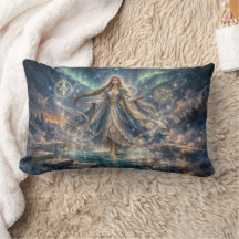 MystiCelestial Feiticeira Fantasia Travesseiro
