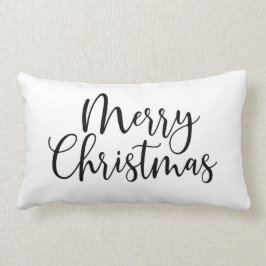 Almofada Lombar Na moda de Scripts de Natal Feliz