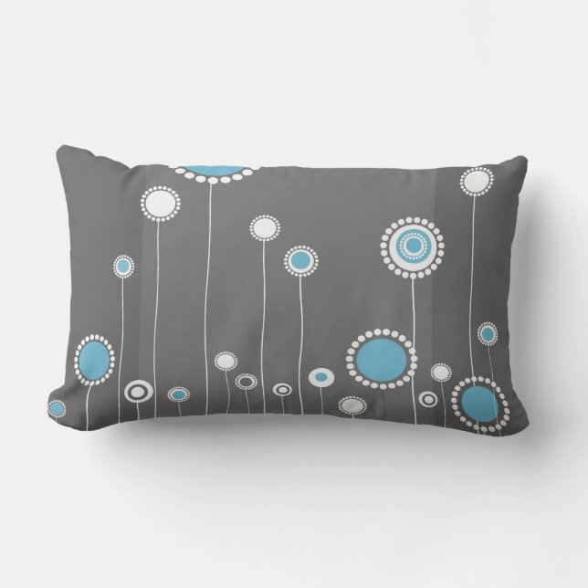 Almofada Lombar Na moda moderno floral (Frente)