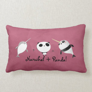 Almofada Lombar Narwhal mais a panda!