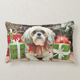 Almofada Lombar Natal - Lhasa Apso - Taz