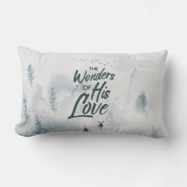 Almofada Lombar Natal Religioso Admira de Sua Abençoação