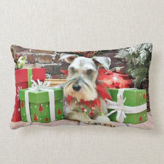 Almofada Lombar Natal - Schnauzer - Heinz
