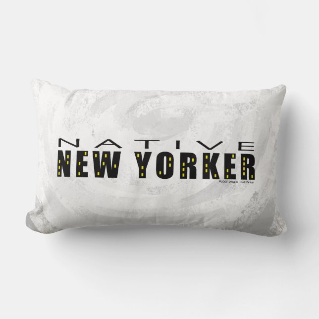 Almofada Lombar Native New Yorker black (Frente)