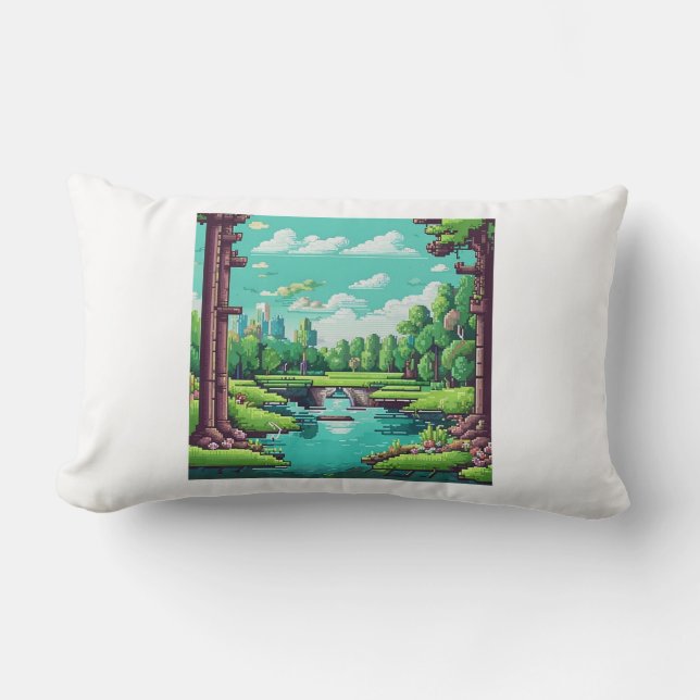 Almofada Lombar Natureza 20. (Frente)