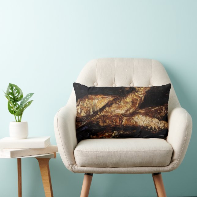 Almofada Lombar Natureza Morta com Bloaters de Vincent van Gogh (Cadeira)