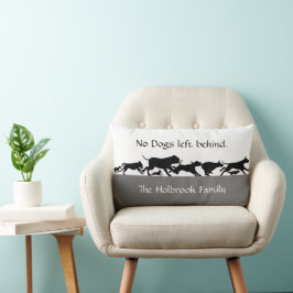 Almofada Lombar Nenhum Cachorro Deixado Por Trás Do Travesseiro