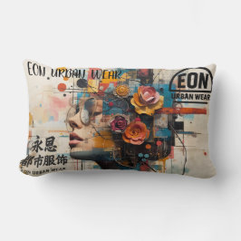 Almofada Lombar Neon Rose