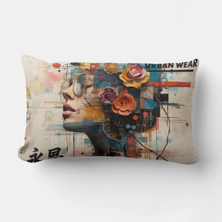 Almofada Lombar Neon Rose