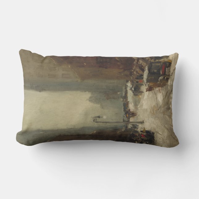 Almofada Lombar Neve em Nova Iorque (inverno em NYC) (Frente)