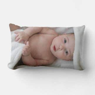 Almofada Lombar Newborn Baby Photo Throw Pillow