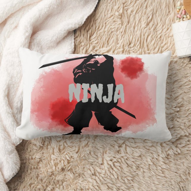 Almofada Lombar ninja lua de sangue (personalizar) (Cobertor)