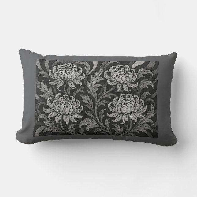 Almofada Lombar Nocturne Blooms (Frente)