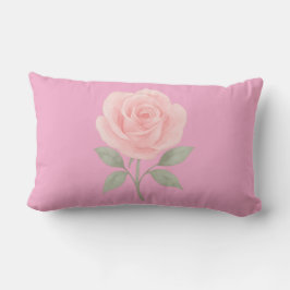 Almofada Lombar Nome da Flor Rosa