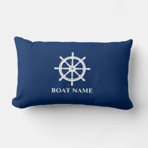 Almofada Lombar Nome do navio Náutico Navio Marinho de Helm Roda
